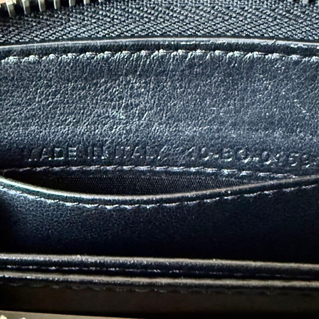 Dior クリスチャン ディオール ラウンドファスナー ケース ブラック