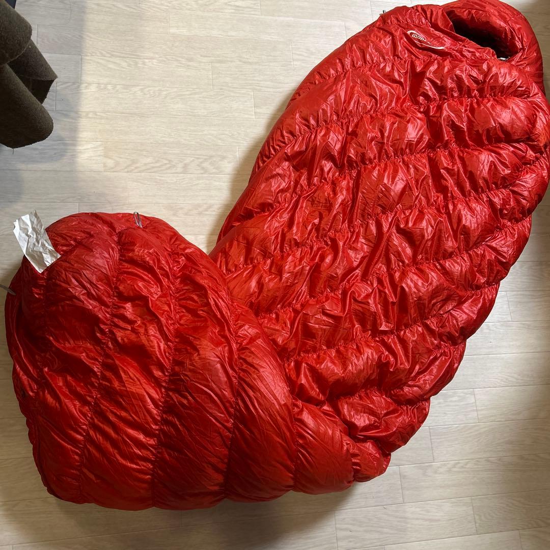 美品mont-bell ダウンシュラフ 650 #0 寝袋　モンベルダウンハガー