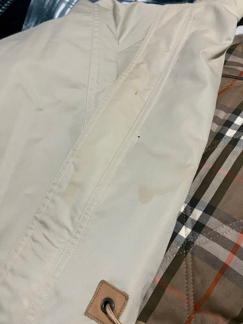 90s ビンテージ Burberry ステンカラー コート キルティングライナー