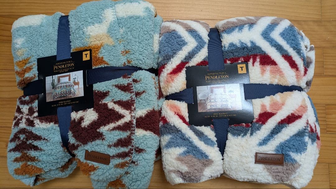 【tomi】Pendleton ツインサイズブランケット 2枚セット