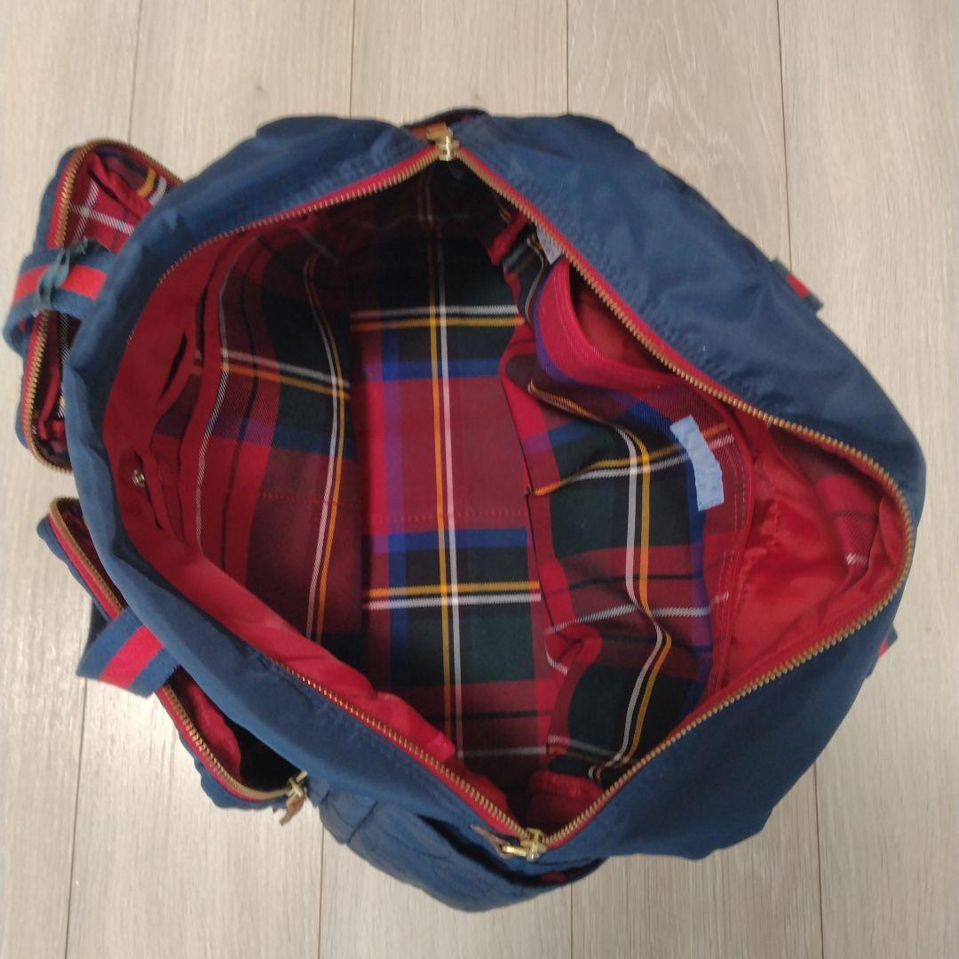 familiarファミリア マザーズバッグ　ボストンバッグ