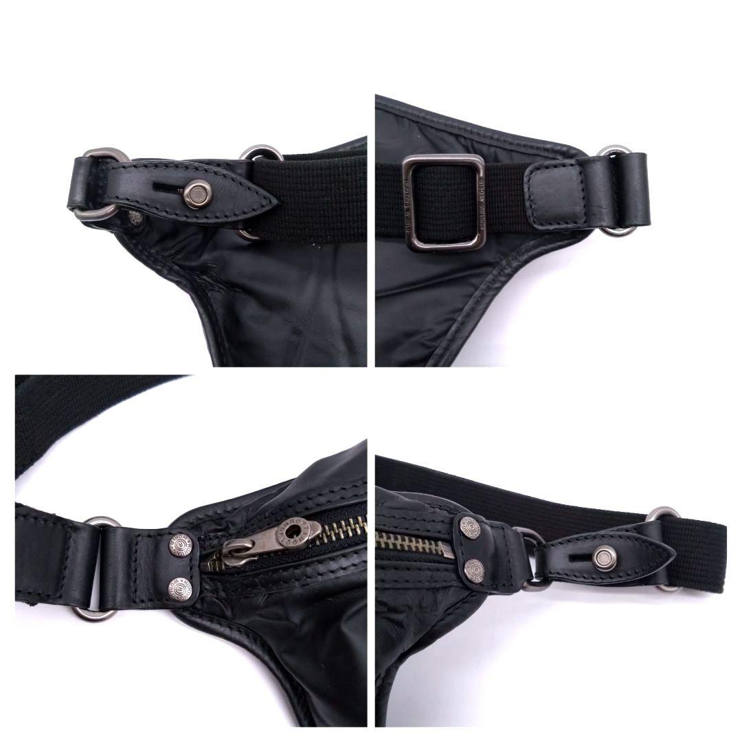 HUNTING WORLD 希少 ボディバッグ バチューサーパス レアモデル 黒