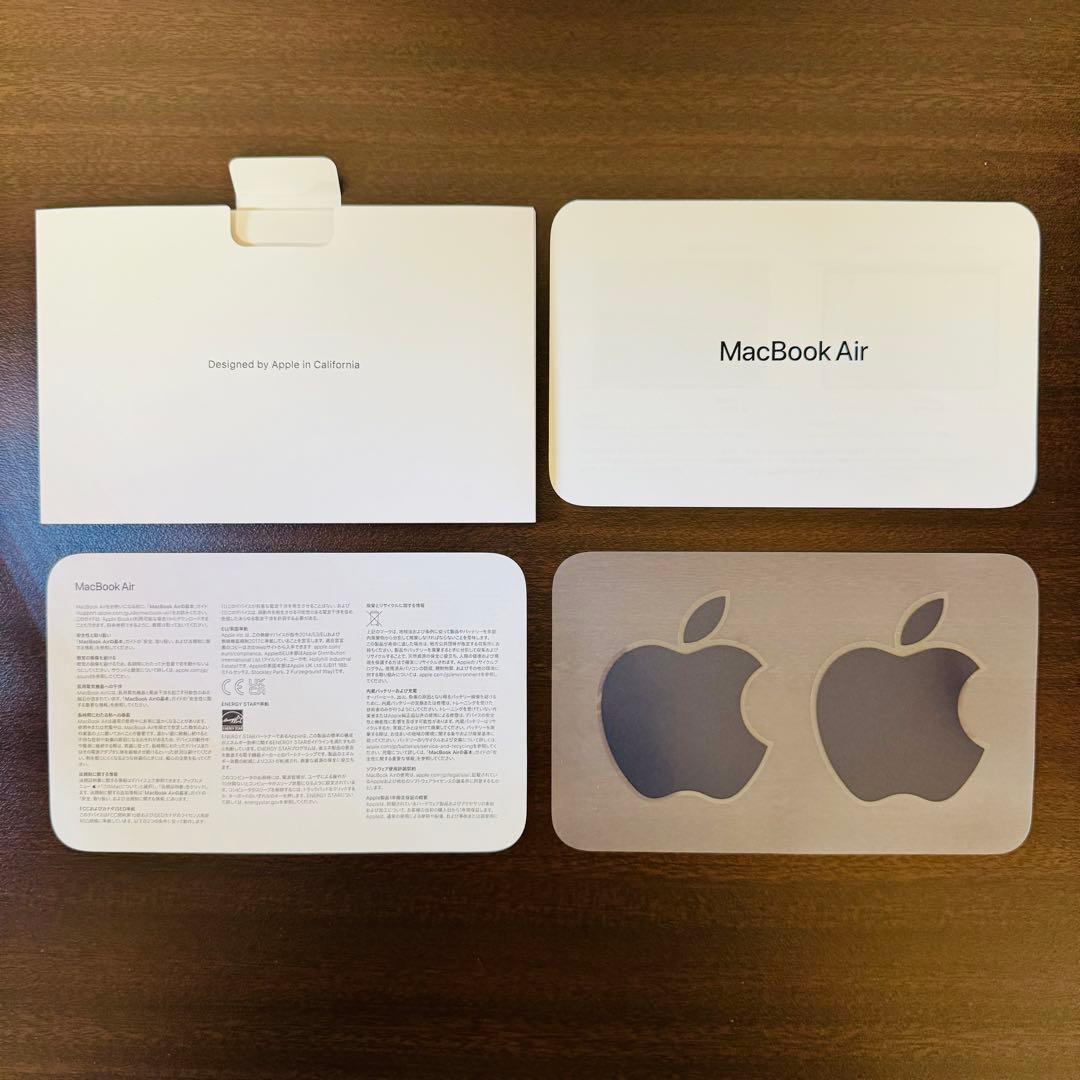 13インチ MacBook Air M2 8G 256G ミッドナイト 元箱つき