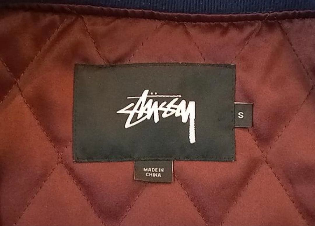 a*e様 Stussy MA-1 ジャケット ネイビー