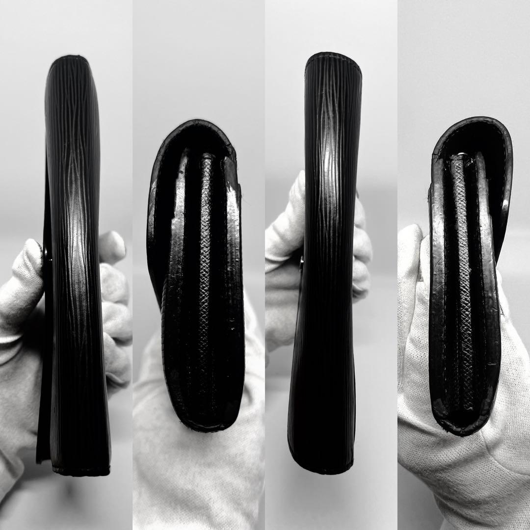 お値下げ不可✨ルイヴィトン✨ブラック✨長財布✨財布✨エピ✨二つ折り財布✨黒