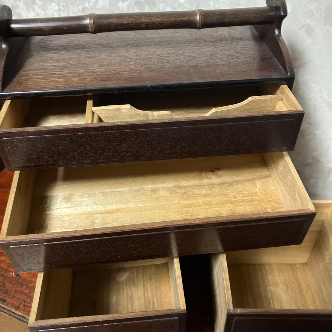 時代物の無精箱（ぶしょうばこ）