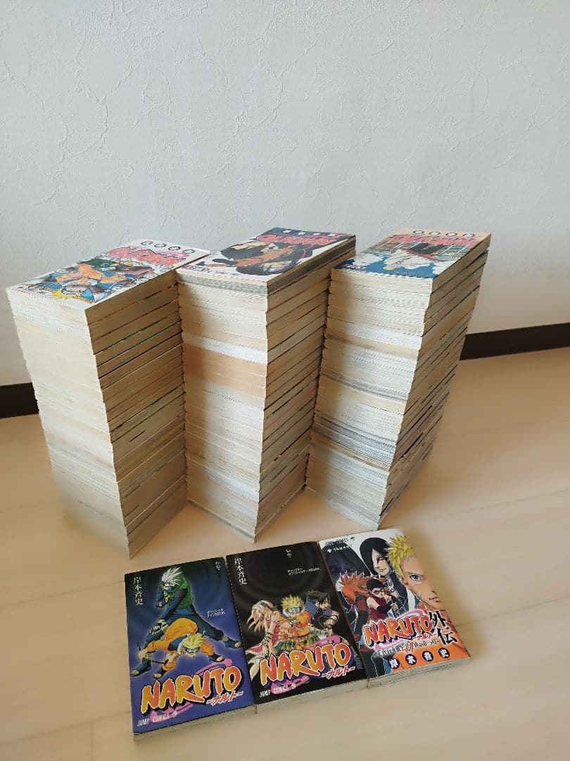 ナルト　全巻セット　 1巻〜72巻 完結+関連本3冊