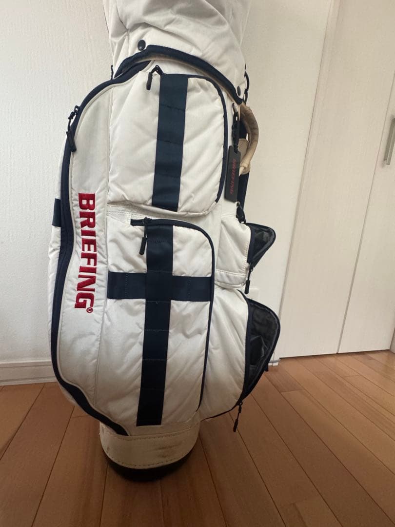 BRIEFING キャディバッグ CR-6 ホワイト