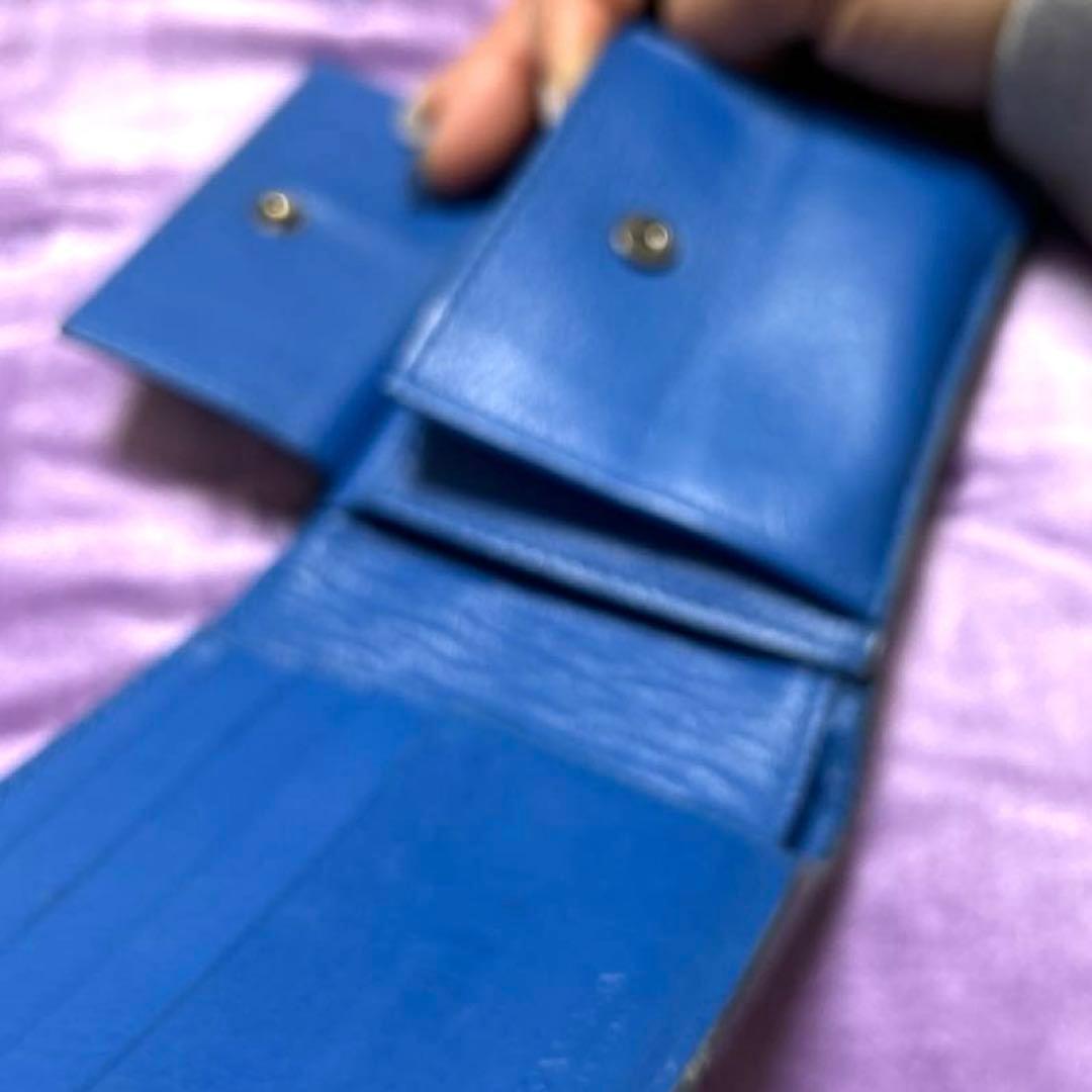 【本物】ボッテガヴェネタ　ブラックレザー 二つ折り財布