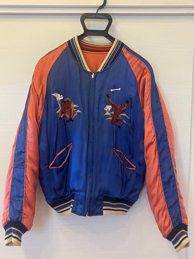 限定 日本製 PHERROW’S フェローズ 10周年 月&地球 スカジャン M