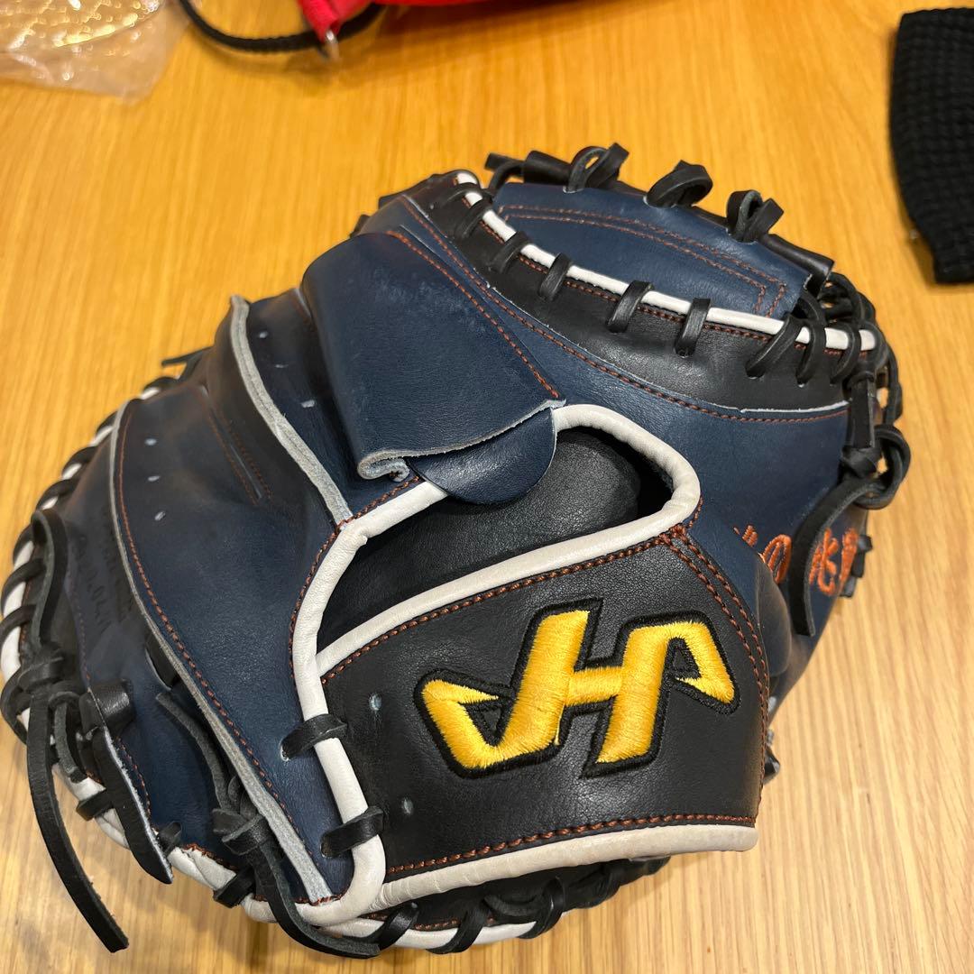 JH PRO-002 硬式グローブ ネイビー