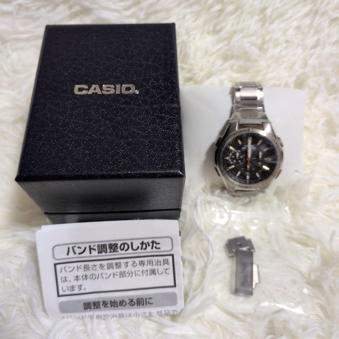新品未使用　CASIO　ウェーブセプター　腕時計　電波ソーラー WVQ-M410