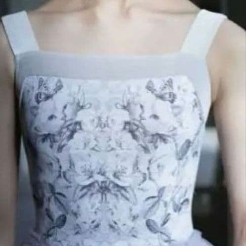 r*a様 unoa ウノア　レオタード　L　新品　PeoMeow ホワイトドリー