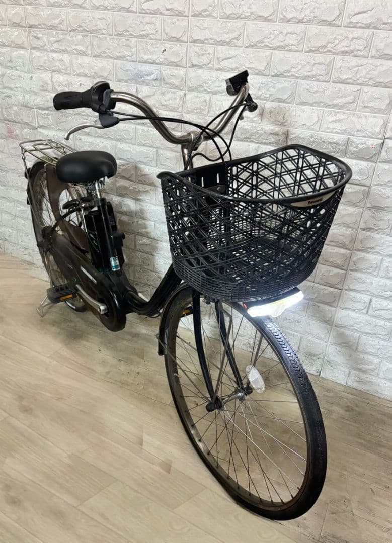 ✨美品⭐️新品サドル✨室内保管✨パナソニックビビ✨電動自転車✨完成車配送