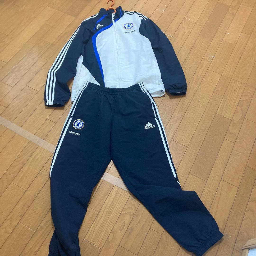 アディダス チェルシーFC ウィンドブレーカー 上下セット