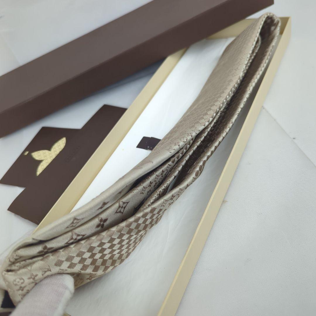 【美品】LOUISVUITTON ルイヴィトン モノグラム ダミエ ネクタイ