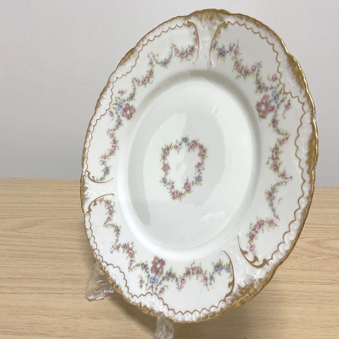 テオドール　アビランド リモージュ 597 約20.5cmプレート　⑤