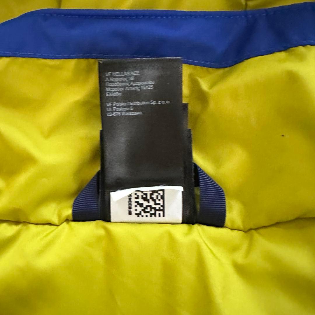 【美品】ノースフェイス スキーウェア ダウン キッズ XL 防寒 スノーウェア