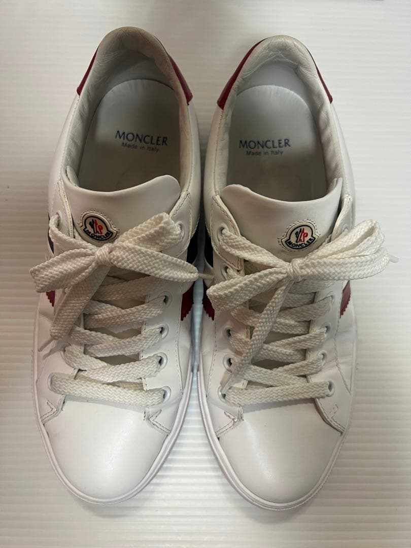 ♥︎Moncler レディース ホワイト スニーカー 24.5センチ♥︎