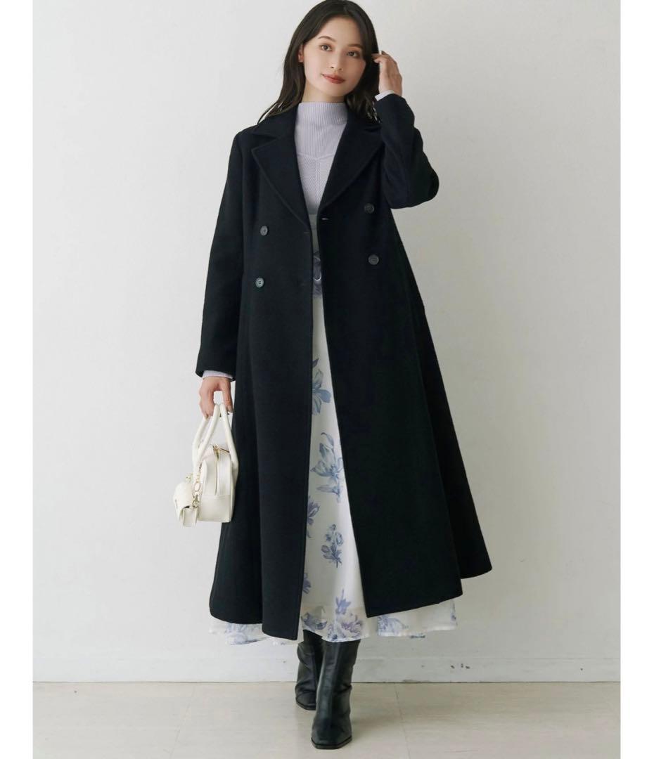 マーキュリーデュオ　MERCURYDUO フィットアンドフレアコート