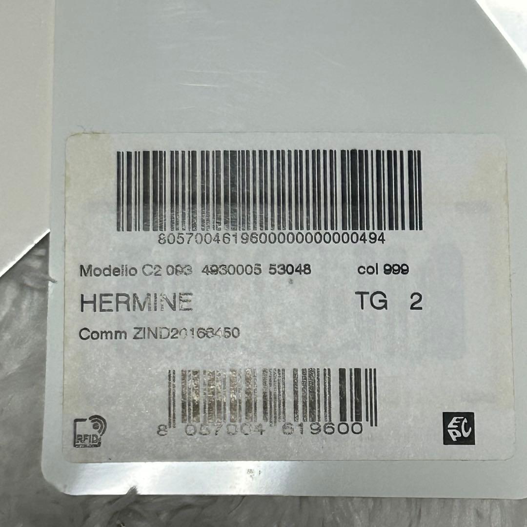 MONCLER モンクレール HERMINE エルミンヌ ダウン 黒 サイズ２