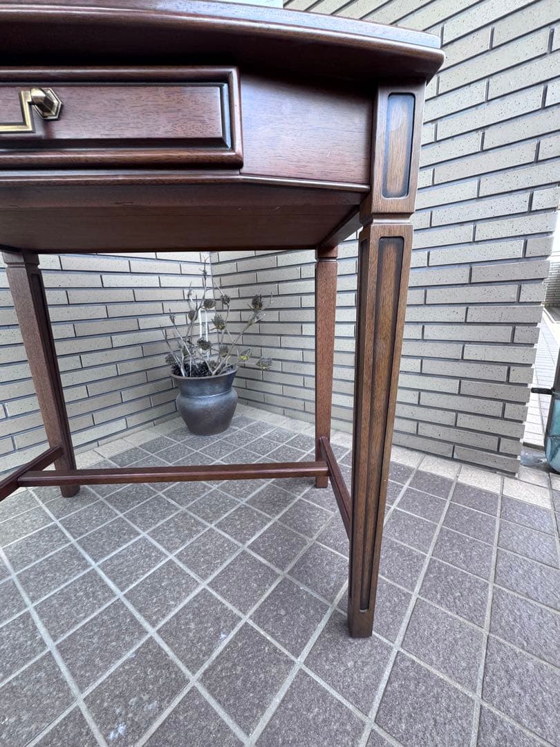 じゅぜ　5/5限定特価　送料込　アンティーク　コンソールデスク　テーブル