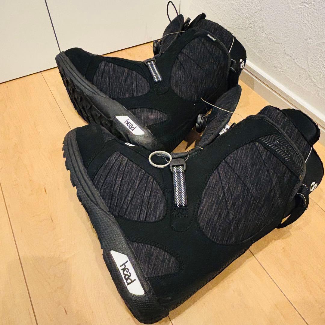 【本日最終値下げ】HEAD 28cm BOA スノーボードブーツ 美品 即日発送