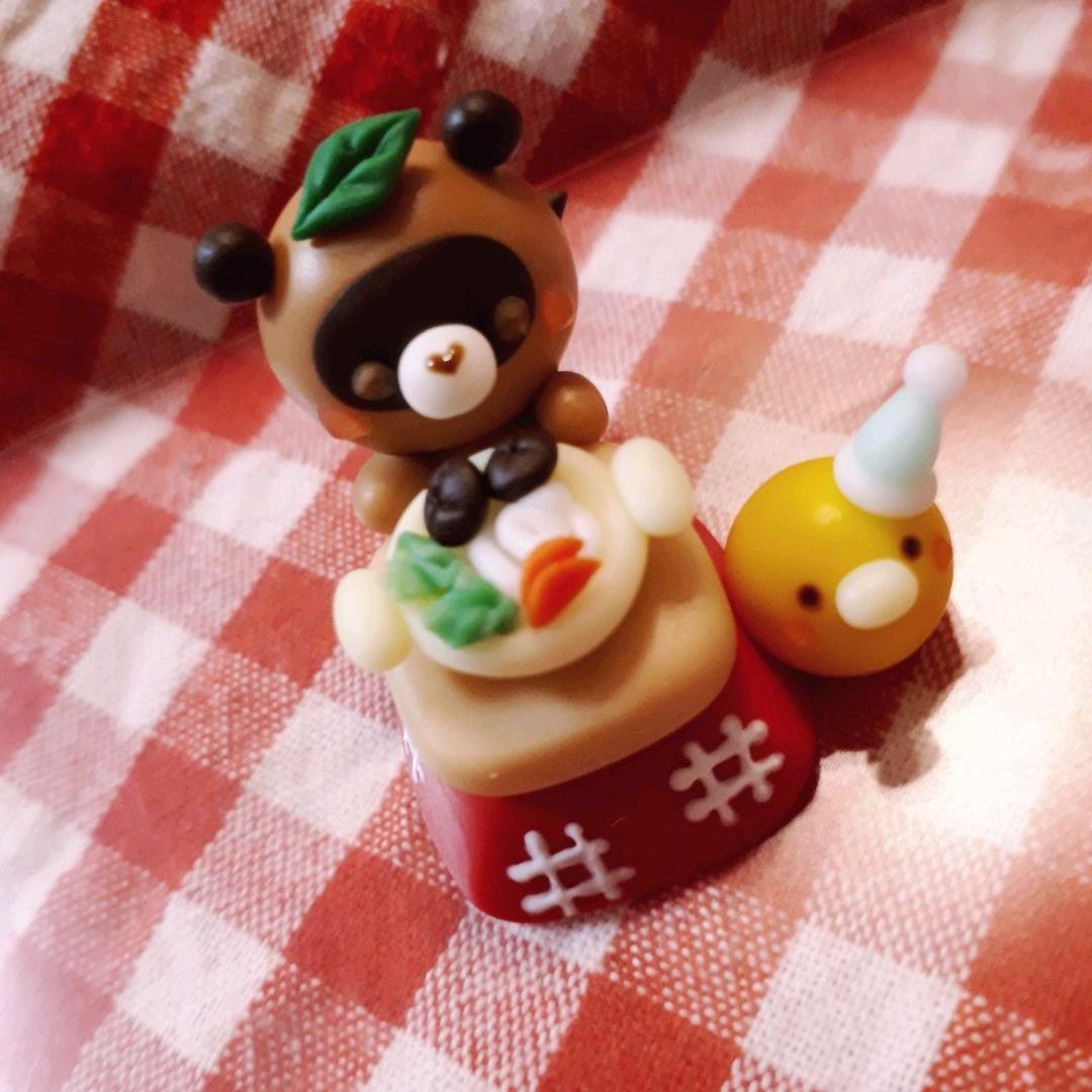 冬♡コタツで暖かお鍋♪タヌキ