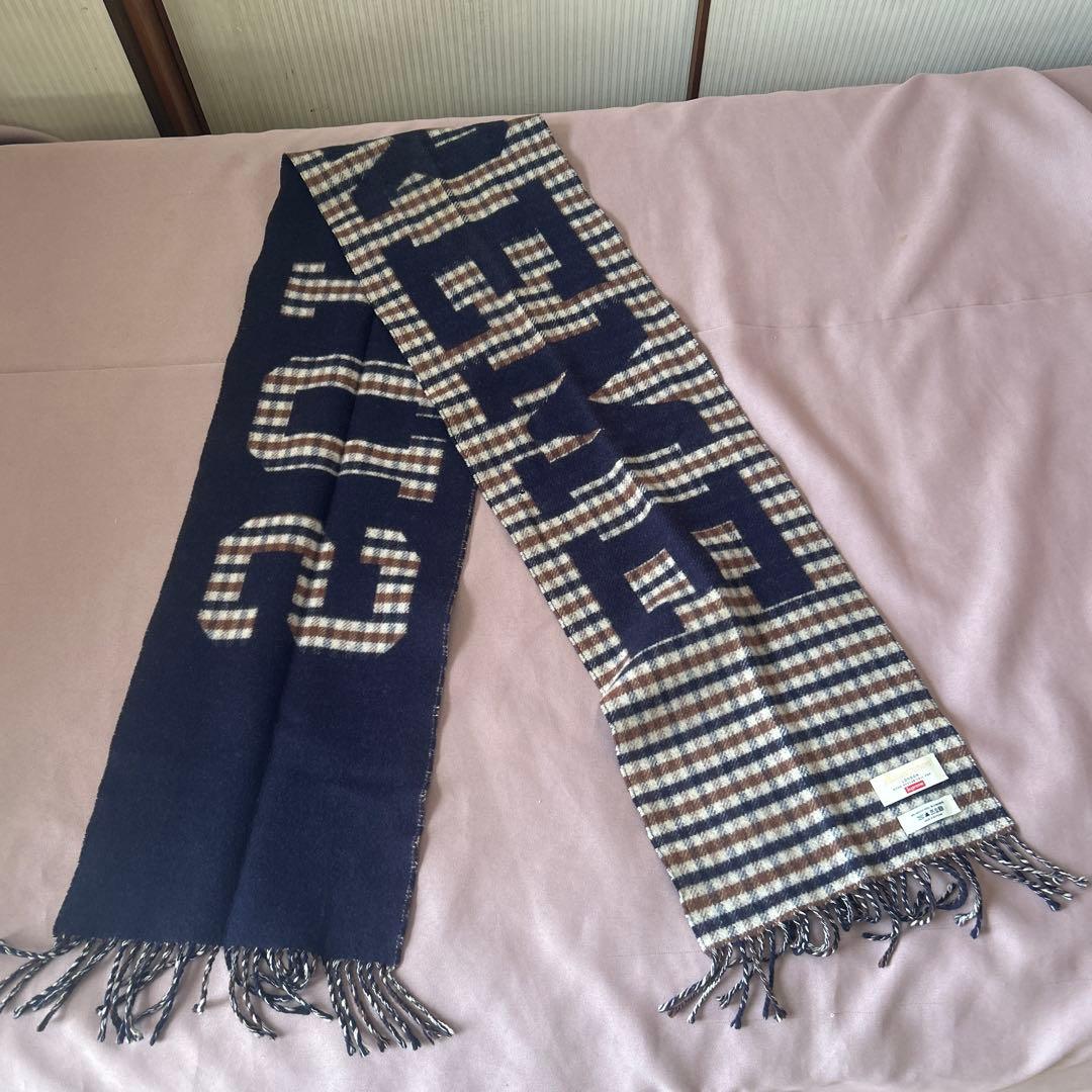 ◎Supreme x Aquascutum マフラー