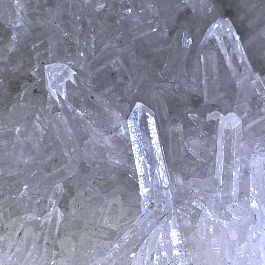 うさぎ屋珠雪様売約済み♡ 透明感抜群 天然水晶クラスター