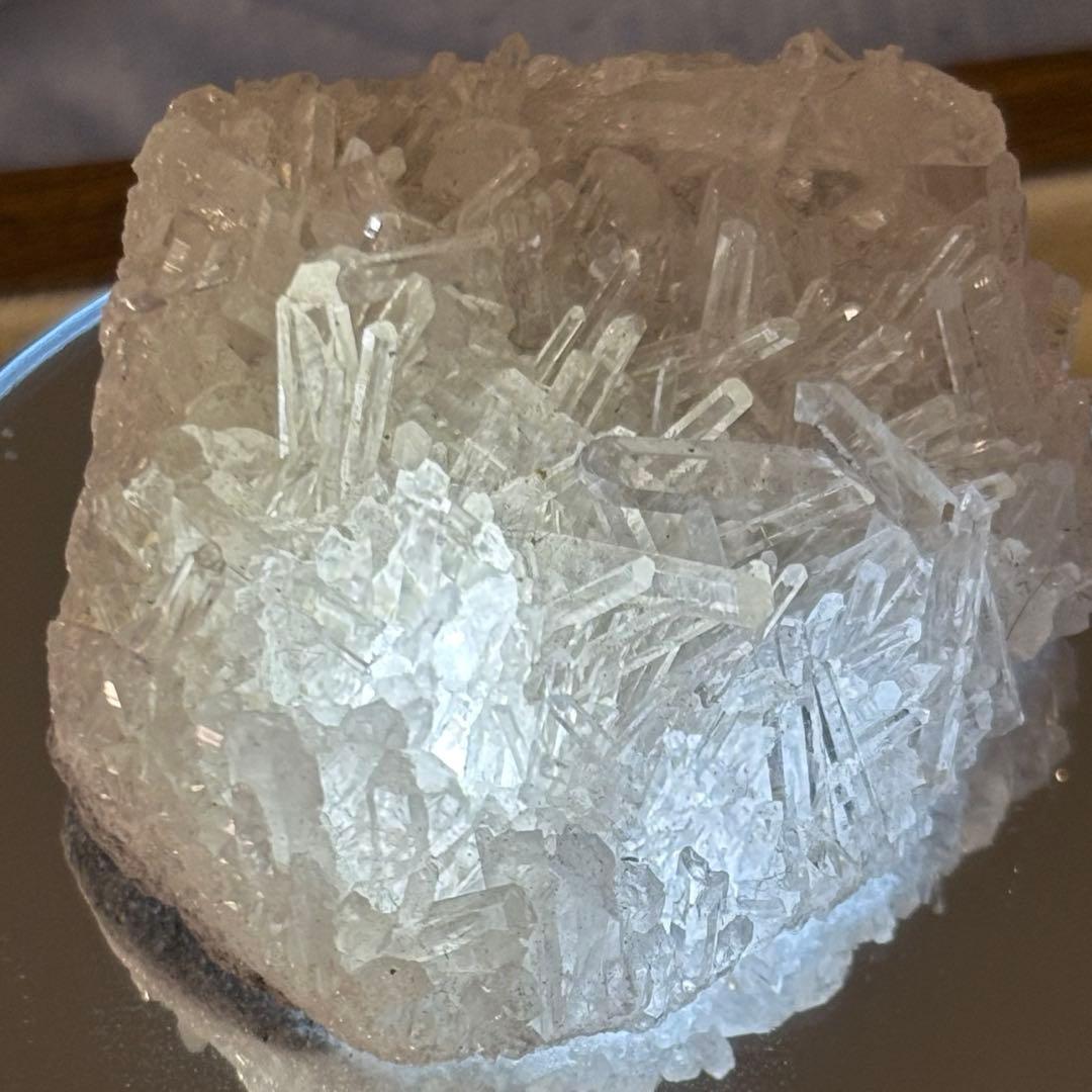 うさぎ屋珠雪様売約済み♡ 透明感抜群 天然水晶クラスター