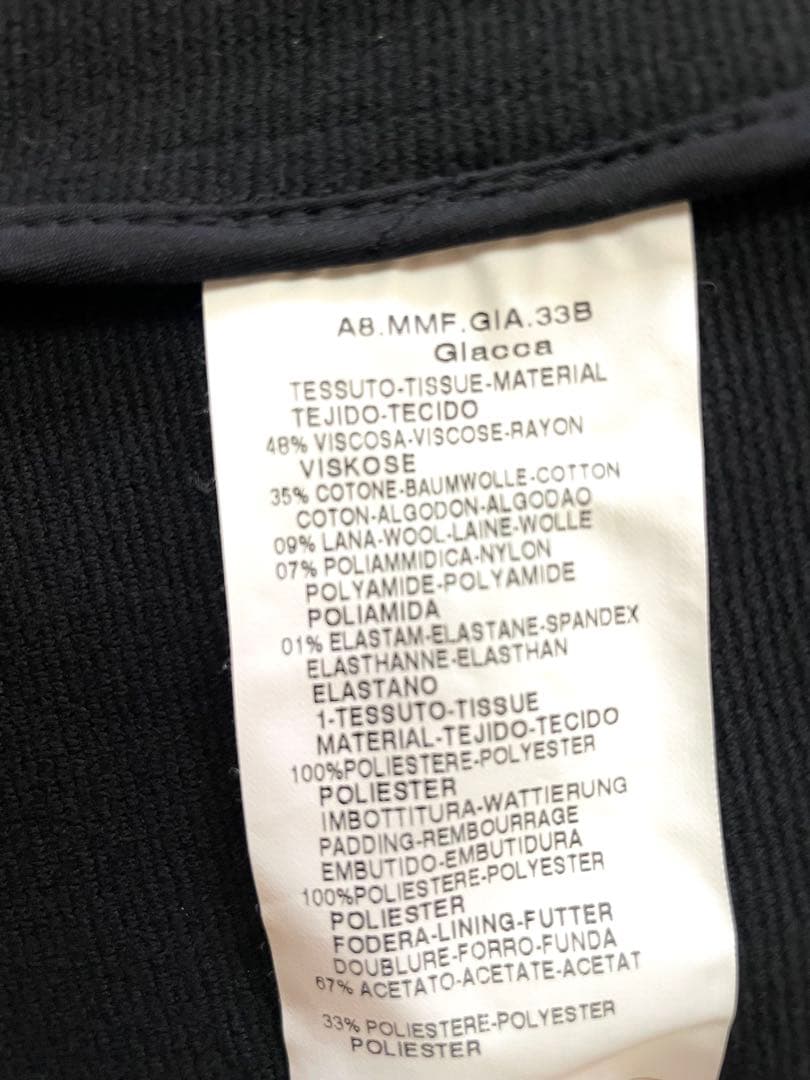 MAX MARA 黒のオーバーコート