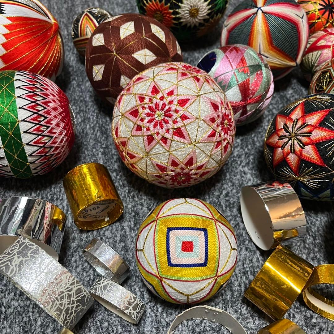 紀州てまり　23個　大　中　小　手毬