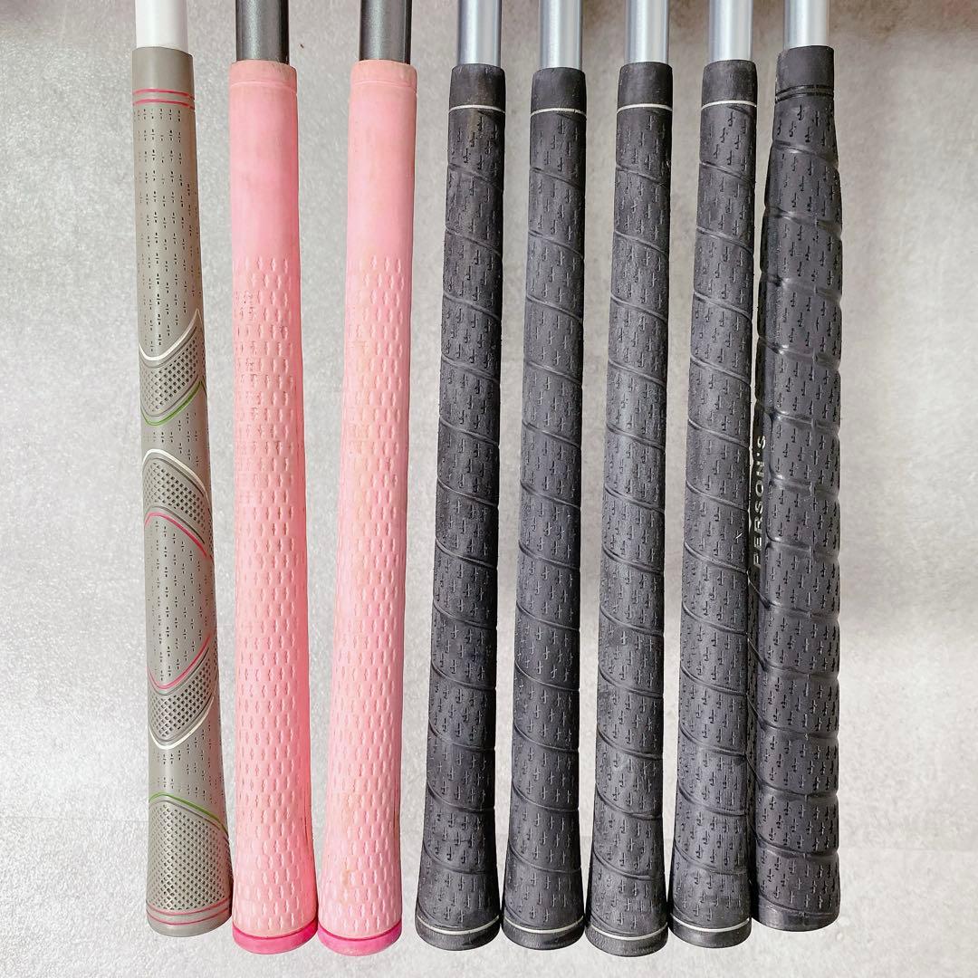 V837 キャロウェイ 他 ゴルフクラブ レディース セット ピンク ソレイル