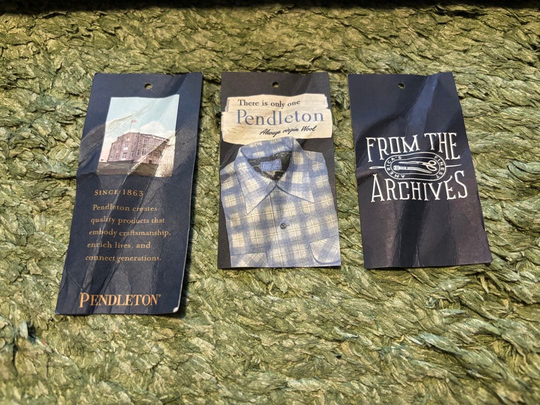 PENDLETON ペンドルトン ボードシャツ オンブレチェック　試着のみ
