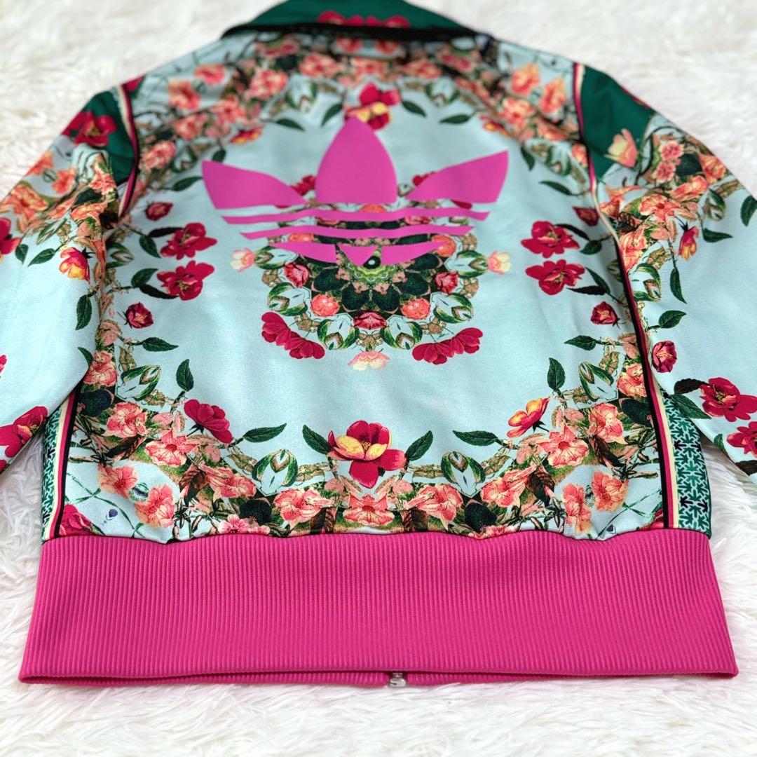 【未使用級】希少 アディダスオリジナルス ファーム トラックジャケット 花 M