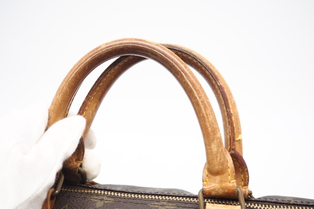 LOUIS VUITTON ハンドバッグ モノグラム スピーディ40 ブラウン