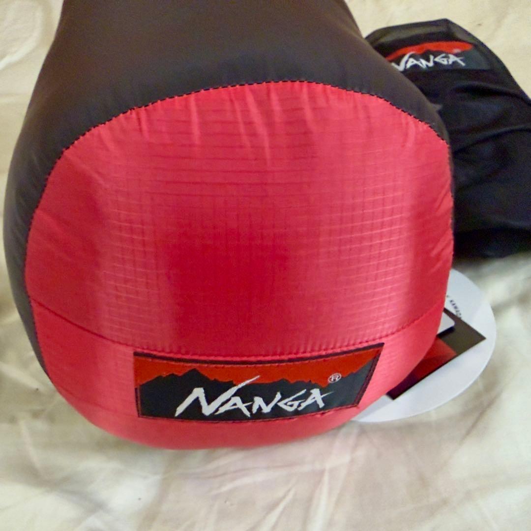 NANGA ナンガ シュラフ オーロラライト600DX さかいや別注 赤×青