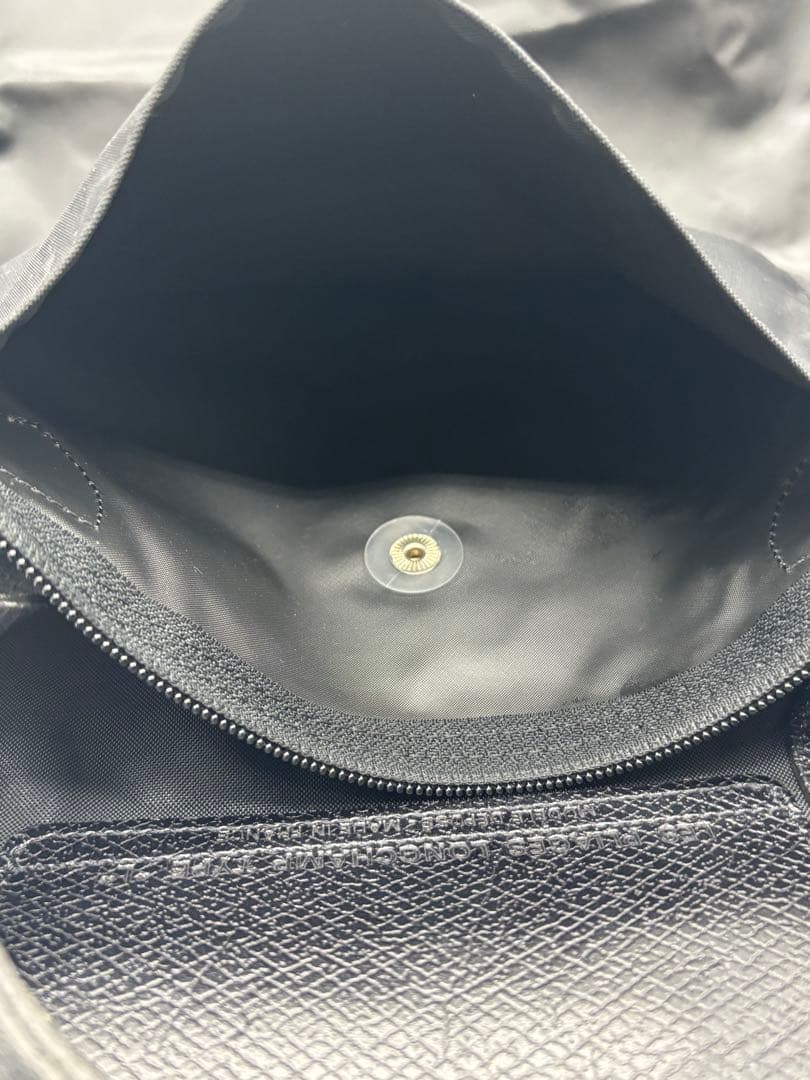 ロンシャン トートバッグ ルプリアージュ L ナイロン 黒 大容量 肩掛け 人気