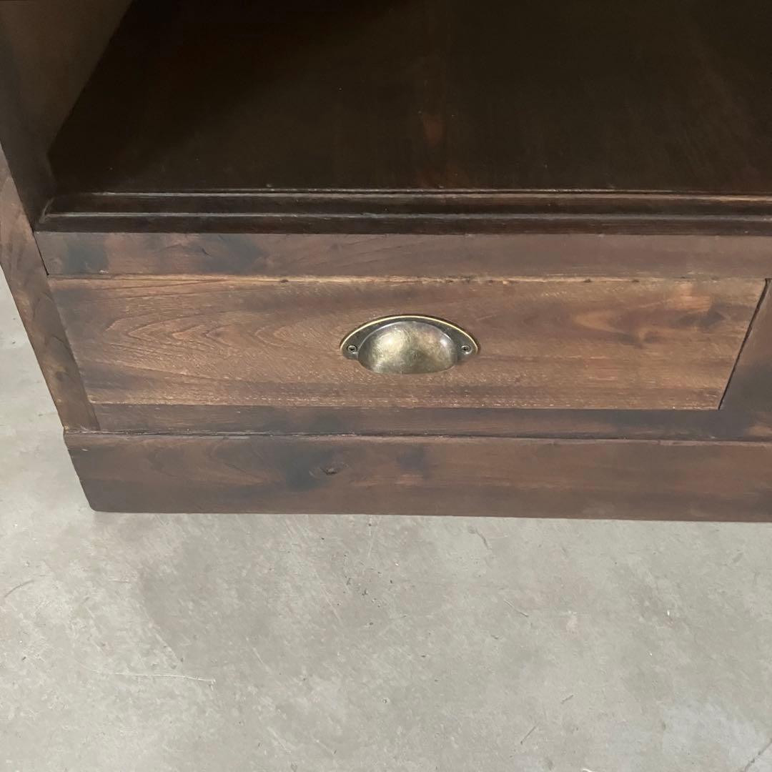 レトロ　ヴィンテージ　アンティーク　古家具　古民家　古道具　食器棚　シェルフ