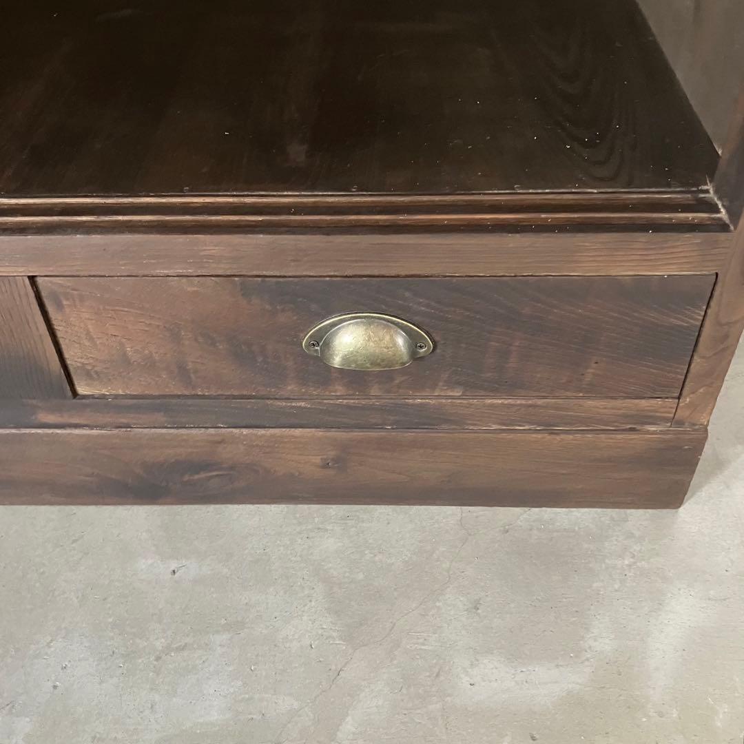 レトロ　ヴィンテージ　アンティーク　古家具　古民家　古道具　食器棚　シェルフ