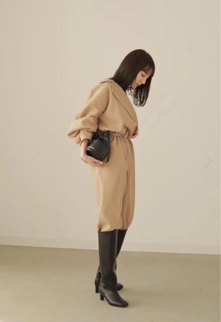 サロペット・オーバーオール・オールインワン louren warm herringbone jumpsuits