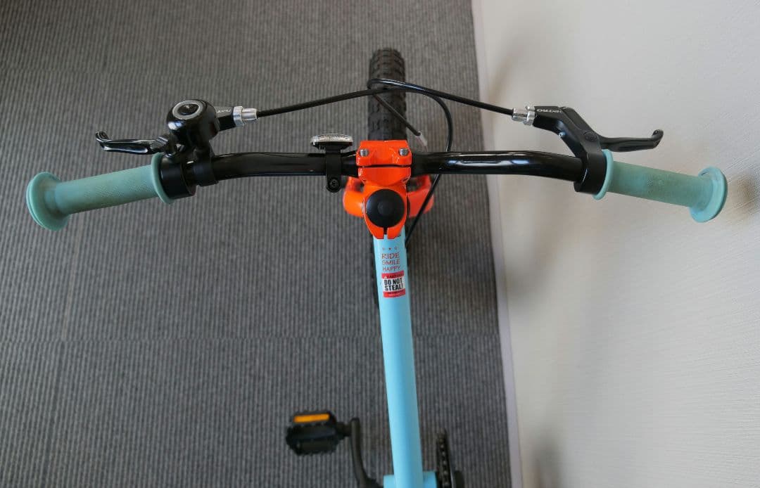 送料込 ヨツバサイクル 16インチ ラムネブルー 中古品