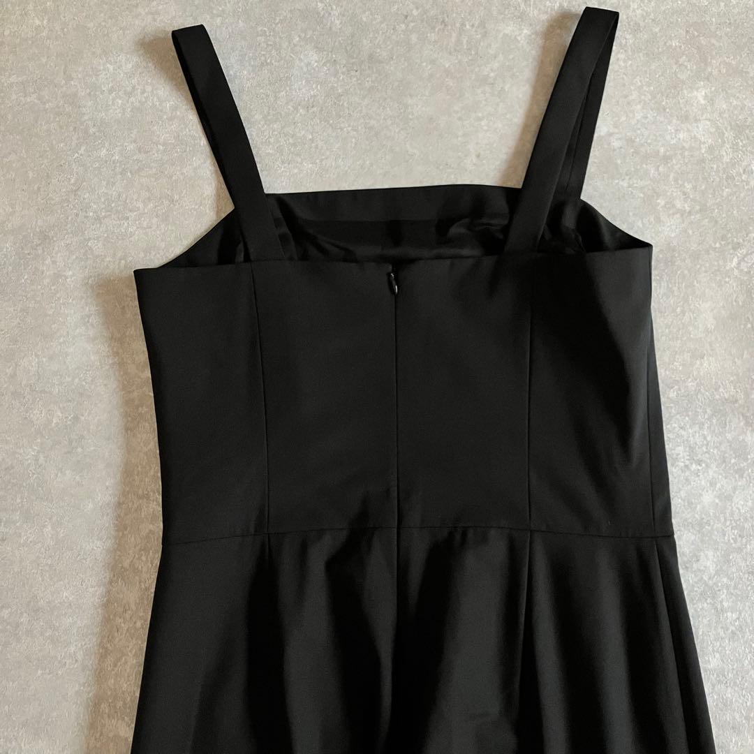 美品 タグ付 theory 2024 ジャンプスーツ メリノウール ブラック