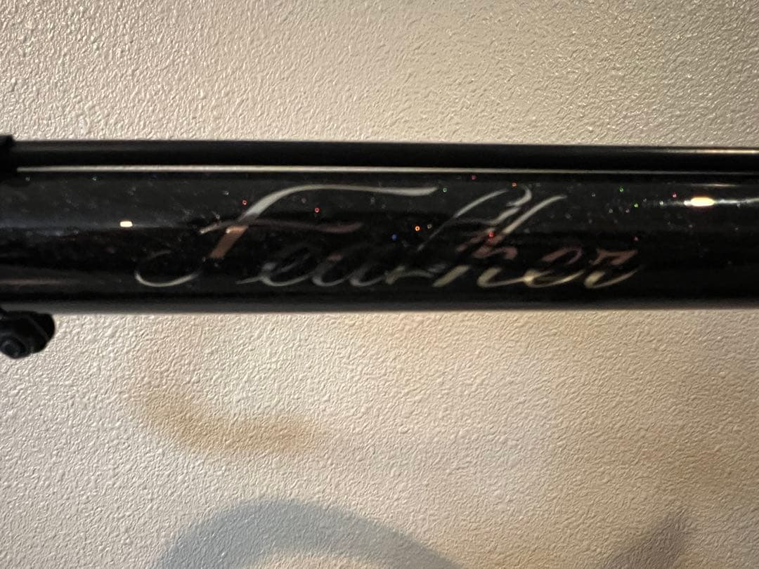 ピストバイク FUJI FEATHER GLITTER_BLACK 2023