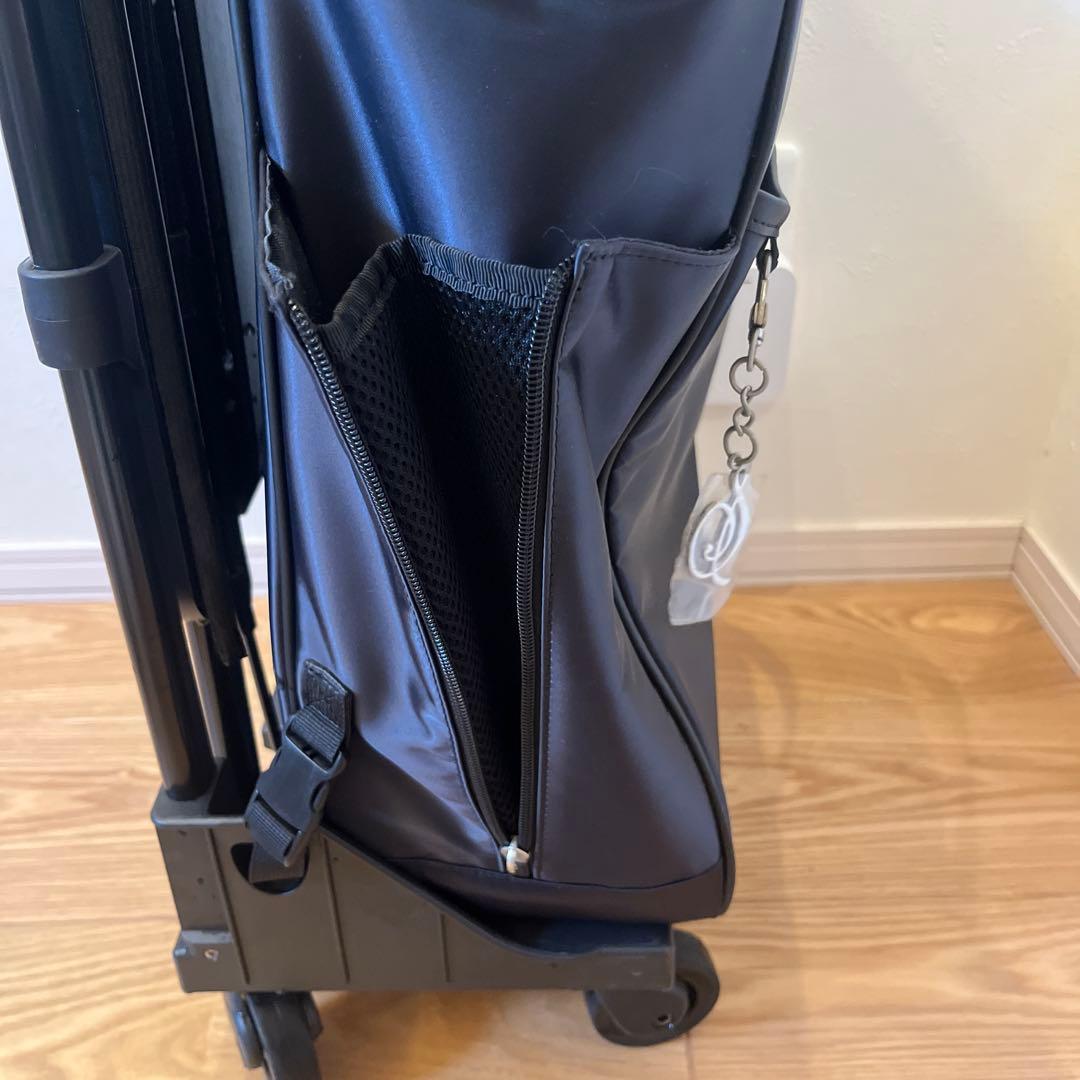 SWANY スワニー　キャリーバッグ　座面付きD-202 ミルダ　ブラック 美品