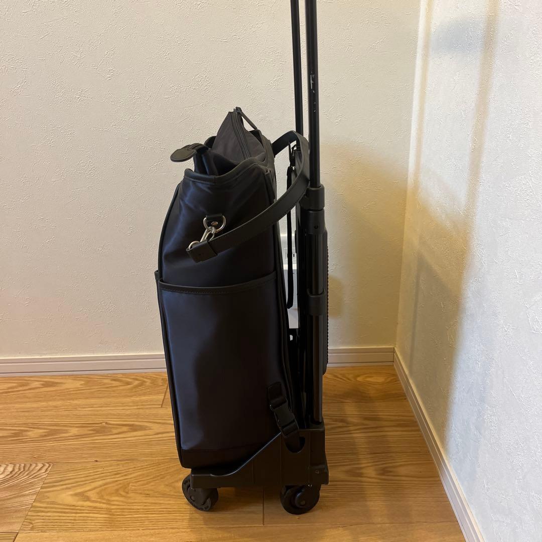 SWANY スワニー　キャリーバッグ　座面付きD-202 ミルダ　ブラック 美品