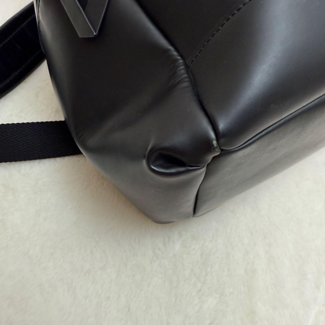 HUNTER 防水　トップクリップ　ラバー　レザー バックパック　リュック