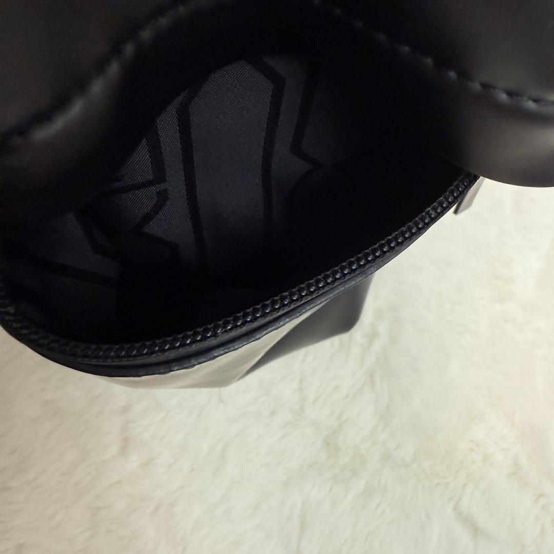 HUNTER 防水　トップクリップ　ラバー　レザー バックパック　リュック