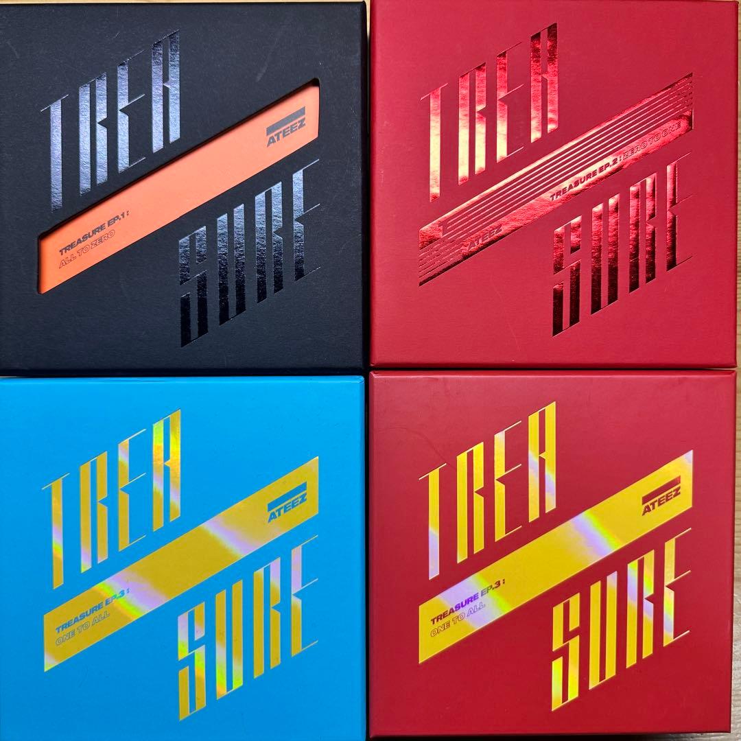ATEEZ TREASURE アルバム まとめ売り